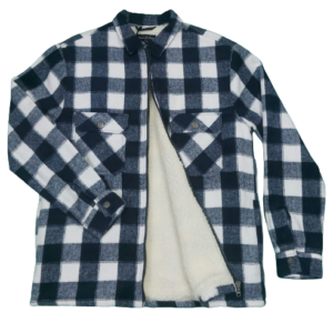 Style-PLU 1724 C, Mens Overshirt, 100� Polyester Inside Sherpa